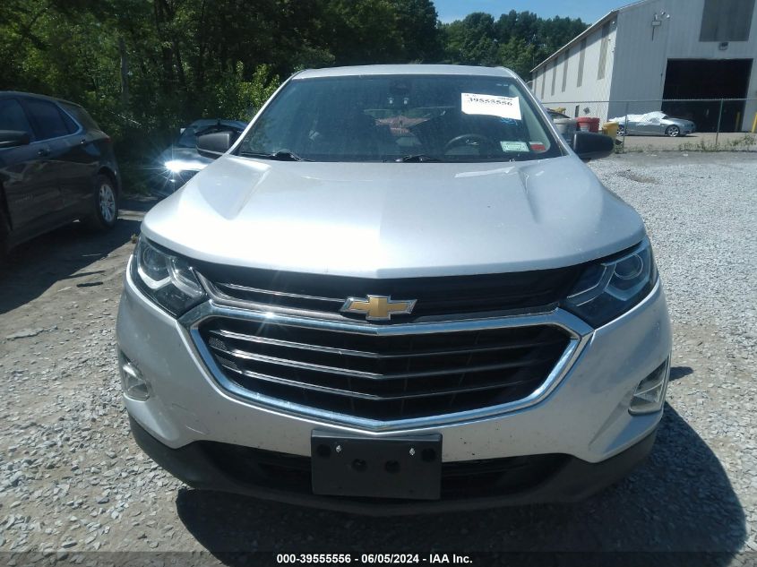 2020 Chevrolet Equinox Awd Ls VIN: 3GNAXSEV9LS593622 Lot: 39555556