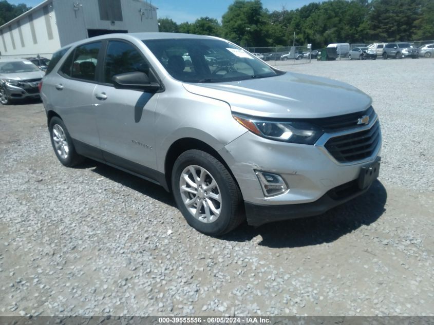 2020 Chevrolet Equinox Awd Ls VIN: 3GNAXSEV9LS593622 Lot: 39555556