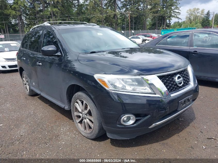 2016 Nissan Pathfinder Platinum/S/Sl/Sv VIN: 5N1AR2MNXGC630771 Lot: 39555565