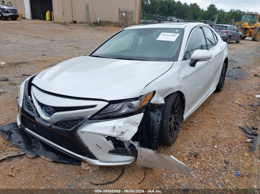 2021 Toyota Camry Xse Hybrid VIN: 4T1K31AK9MU556520 Lot: 39555569