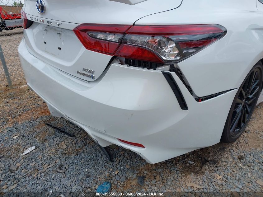 2021 Toyota Camry Xse Hybrid VIN: 4T1K31AK9MU556520 Lot: 39555569