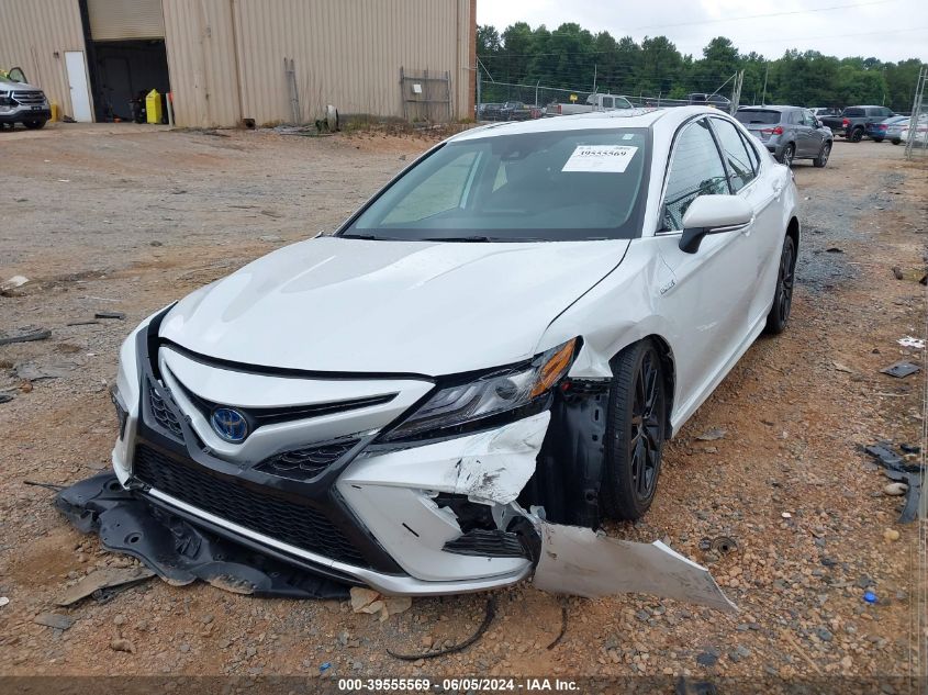 2021 Toyota Camry Xse Hybrid VIN: 4T1K31AK9MU556520 Lot: 39555569