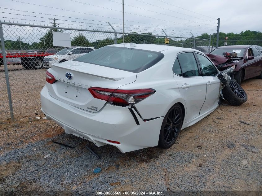 2021 Toyota Camry Xse Hybrid VIN: 4T1K31AK9MU556520 Lot: 39555569