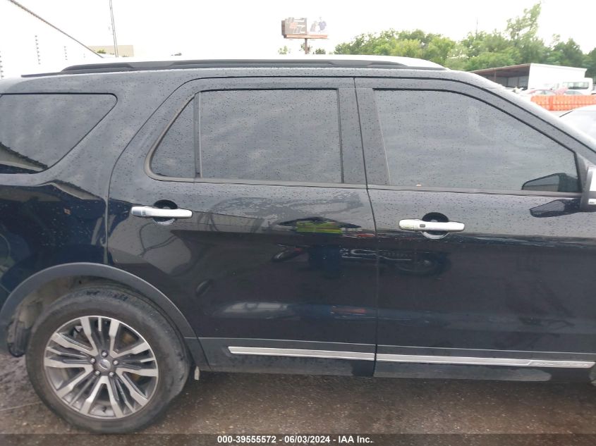 2016 Ford Explorer Platinum VIN: 1FM5K8HT7GGC70823 Lot: 39555572
