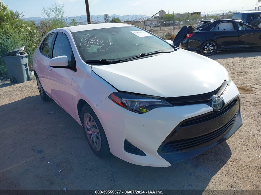 VIN 2T1BURHE6HC805455 2017 TOYOTA COROLLA LE