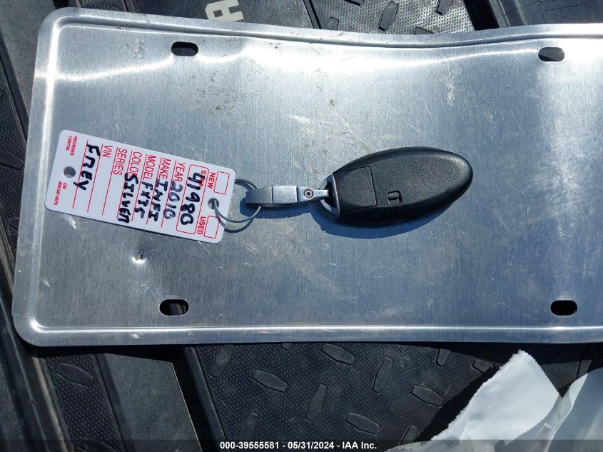 2010 Infiniti Fx35 VIN: JN8AS1MW4AM852756 Lot: 39555581