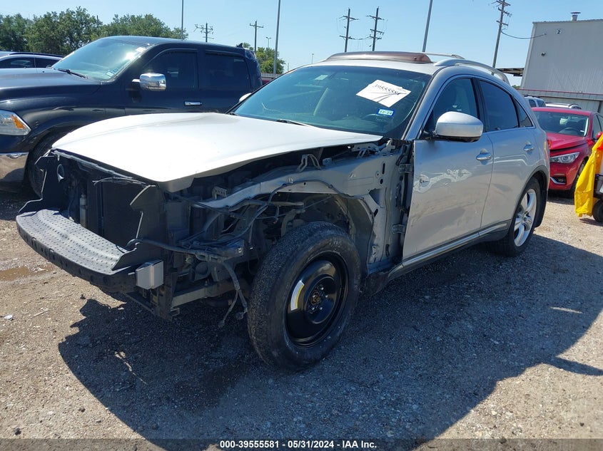 2010 Infiniti Fx35 VIN: JN8AS1MW4AM852756 Lot: 39555581