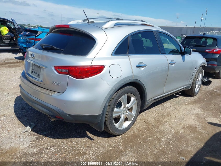 2010 Infiniti Fx35 VIN: JN8AS1MW4AM852756 Lot: 39555581