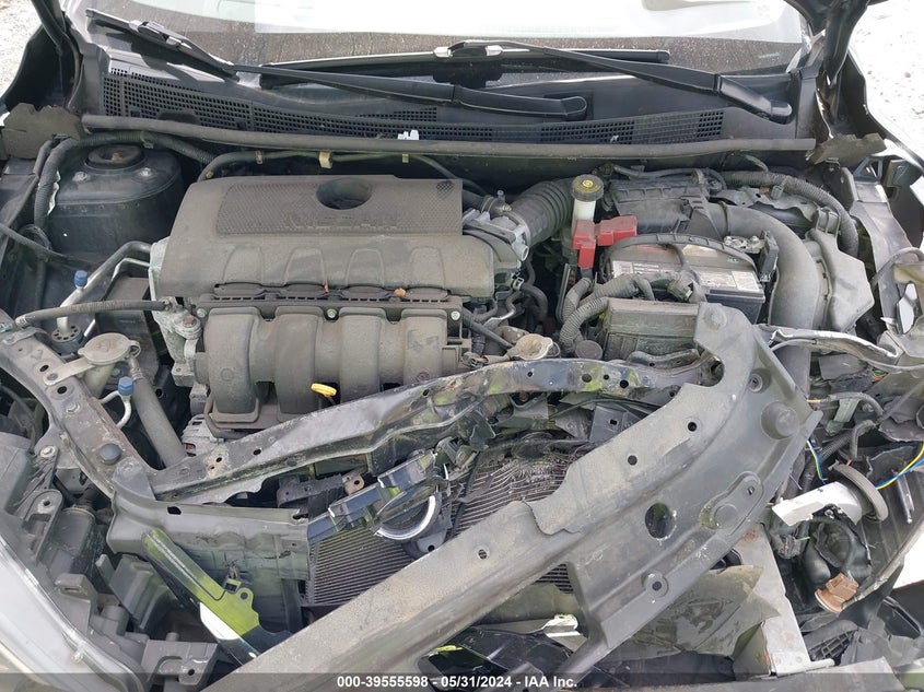 2017 Nissan Sentra Sv VIN: 3N1AB7APXHL654248 Lot: 39555598