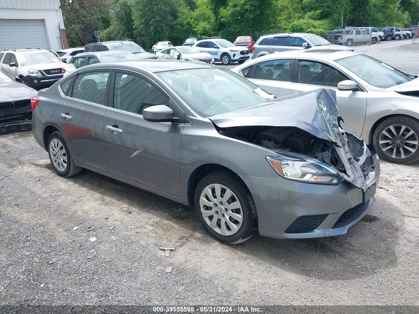 VIN 3N1AB7APXHL654248 2017 NISSAN SENTRA SV