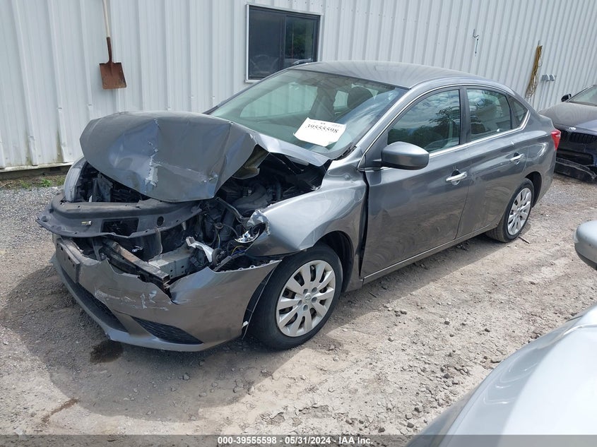 VIN 3N1AB7APXHL654248 2017 NISSAN SENTRA SV