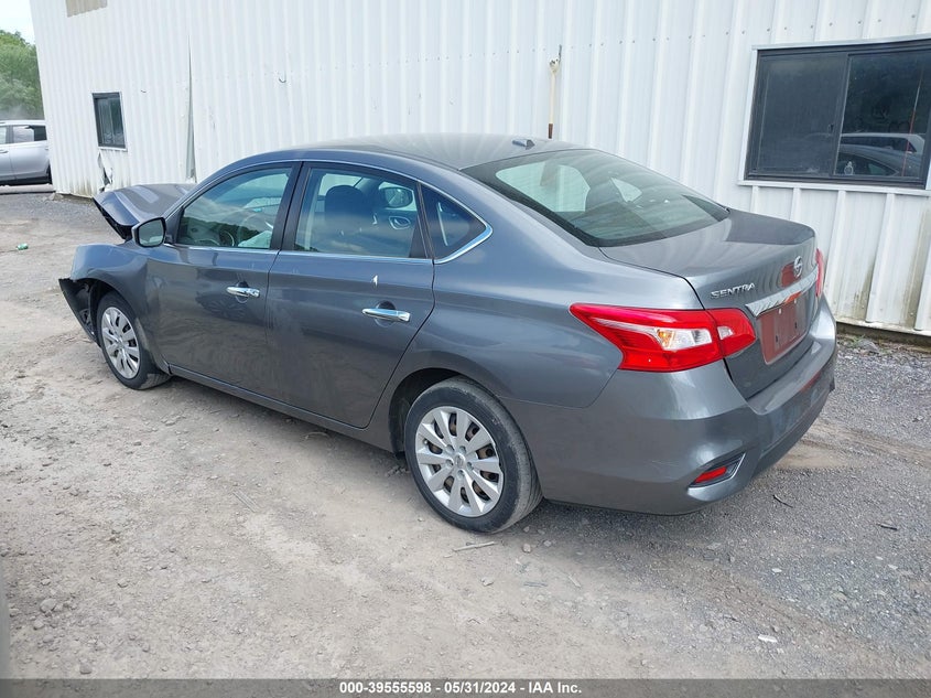 VIN 3N1AB7APXHL654248 2017 NISSAN SENTRA SV