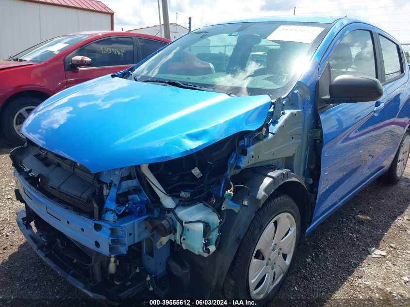 2018 Chevrolet Spark Ls Cvt VIN: KL8CB6SA2JC480857 Lot: 39555612