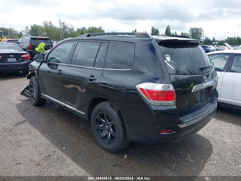 2013 Toyota Highlander Hybrid Base V6 VIN: JTEBC3EH2D2015427 Lot: 39555615