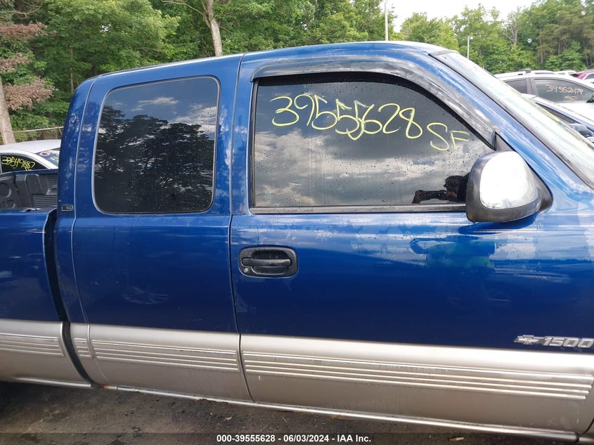 1999 Chevrolet Silverado 1500 Ls VIN: 2GCEC19V0X1177079 Lot: 39555628