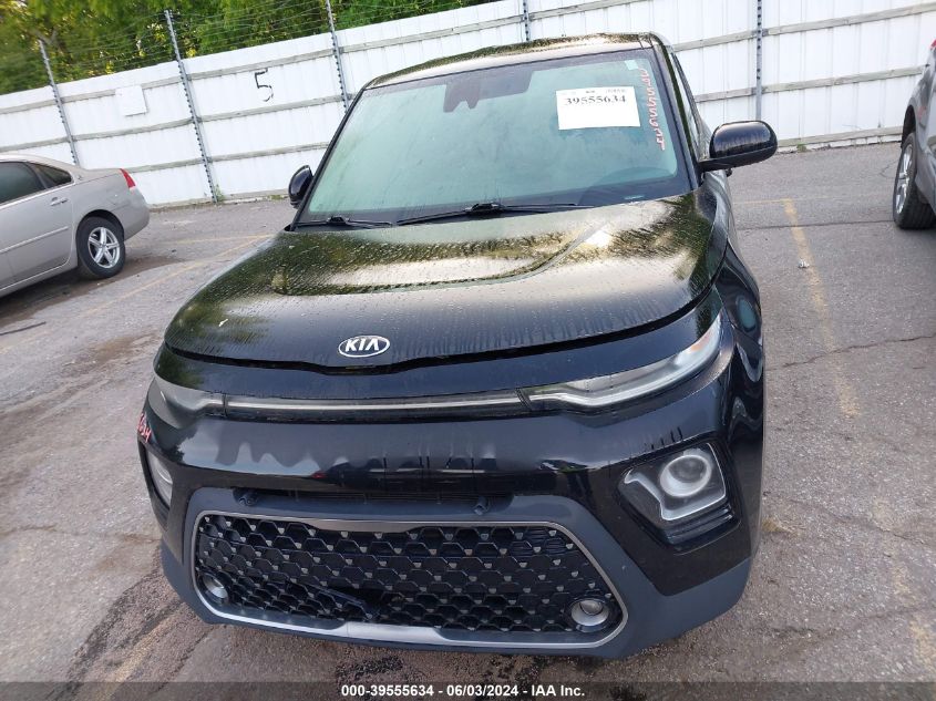 2020 Kia Soul Ex VIN: KNDJ33AU5L7015054 Lot: 39555634