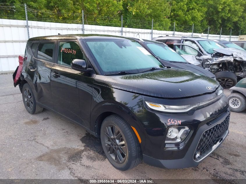 2020 Kia Soul Ex VIN: KNDJ33AU5L7015054 Lot: 39555634