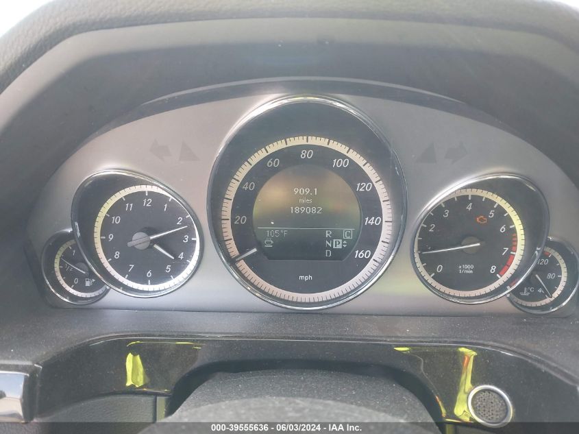 2010 Mercedes-Benz E 350 VIN: WDDHF5GBXAA024989 Lot: 39555636