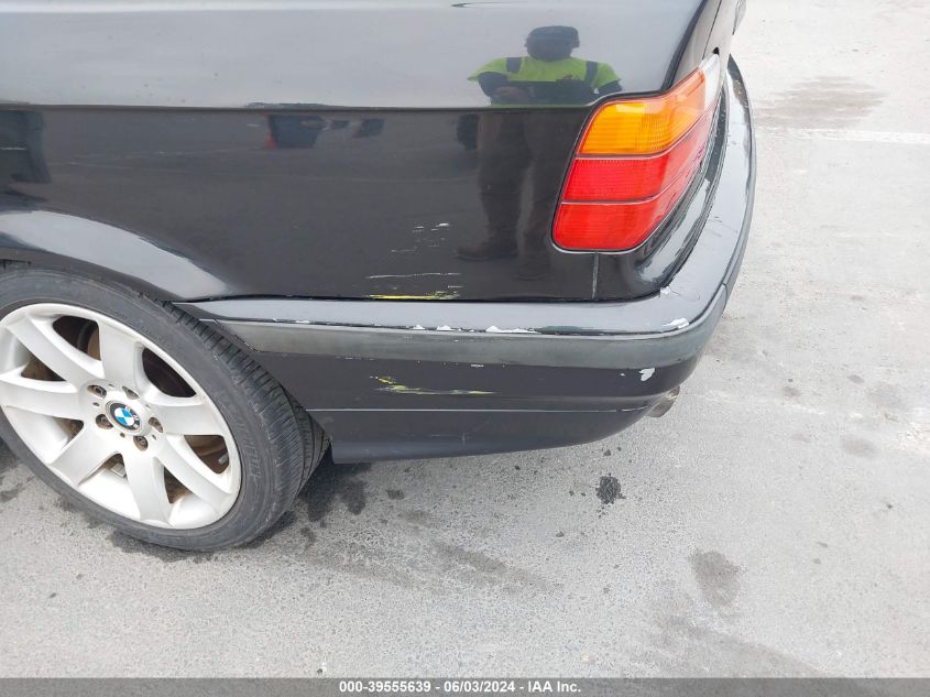 1998 BMW 318 I Automatic VIN: WBACC0325WEK27114 Lot: 39555639