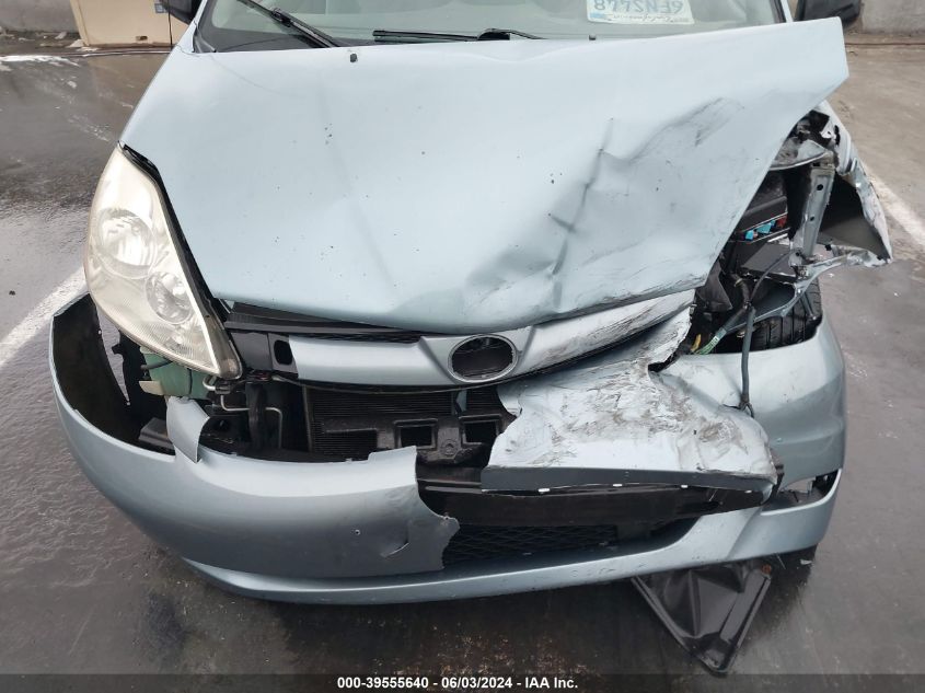 2007 Toyota Sienna Le VIN: 5TDZK23C87S092193 Lot: 39555640