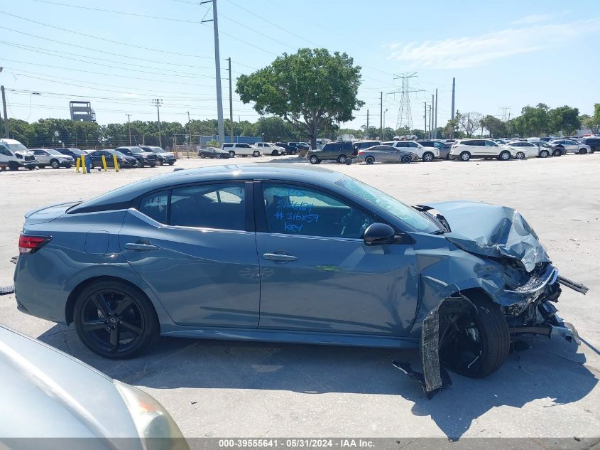 2024 Nissan Sentra Sr Xtronic Cvt VIN: 3N1AB8DV1RY275448 Lot: 39555641