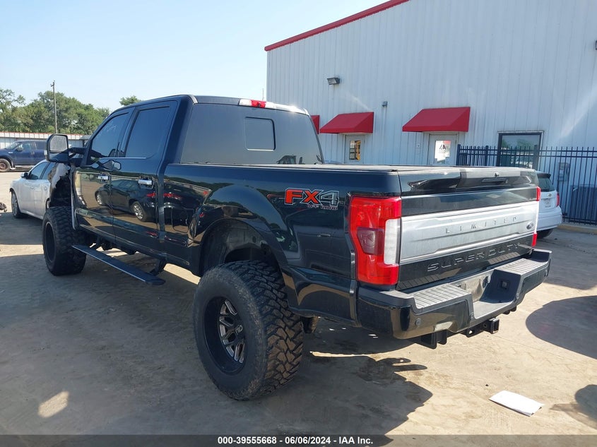 2018 FORD F-250 LIMITED - 1FT7W2BT5JEB81097