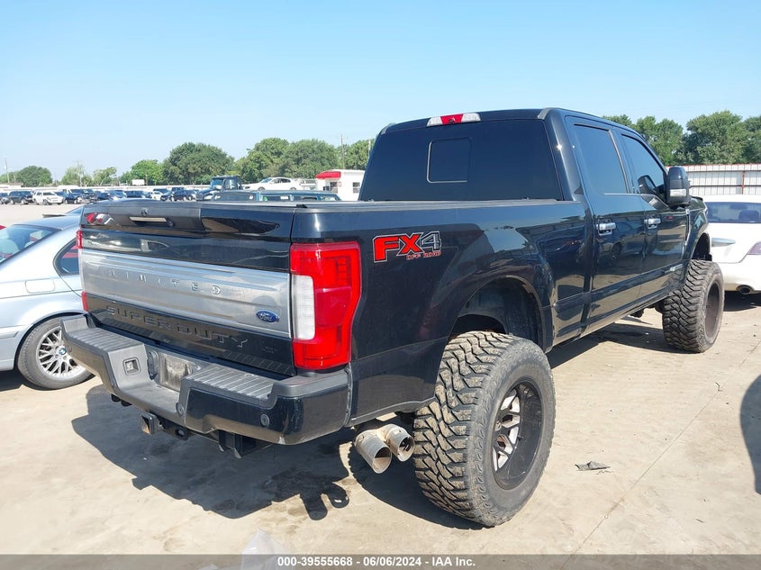 2018 FORD F-250 LIMITED - 1FT7W2BT5JEB81097