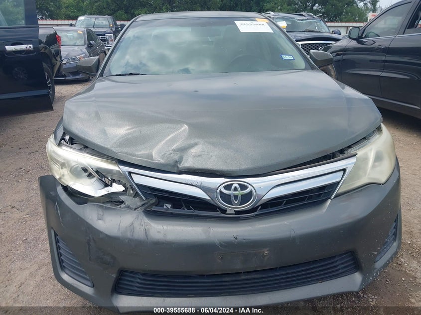 2012 Toyota Camry Le VIN: 4T1BF1FK1CU613338 Lot: 39555688