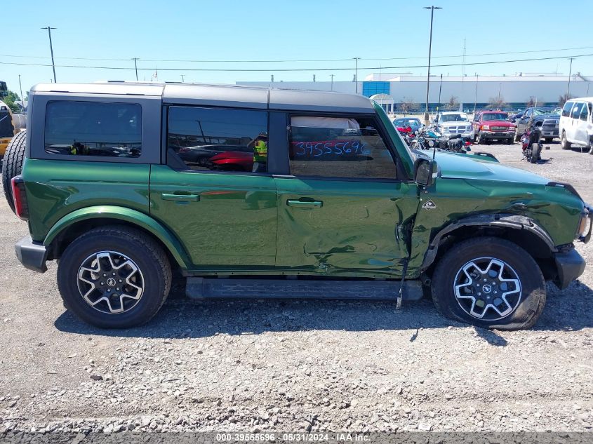 2023 Ford Bronco Outer Banks VIN: 1FMDE5BHXPLC18339 Lot: 39555696