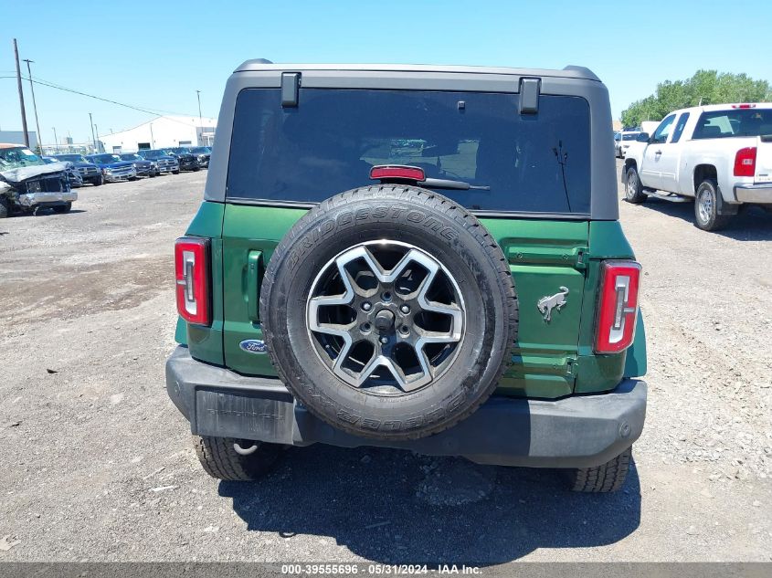 2023 Ford Bronco Outer Banks VIN: 1FMDE5BHXPLC18339 Lot: 39555696