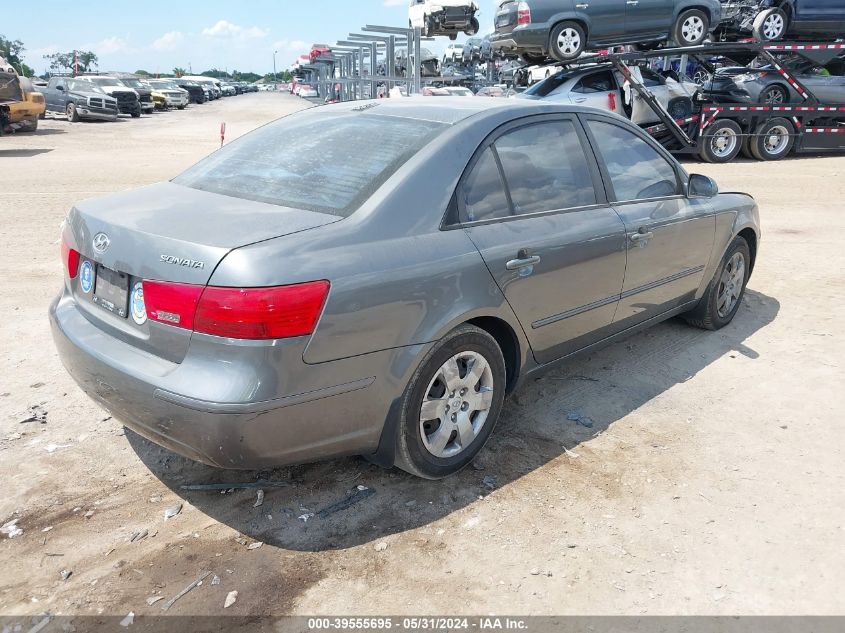 2010 Hyundai Sonata Gls VIN: 5NPET4AC1AH647704 Lot: 39555695