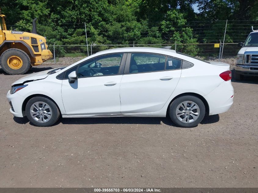 2019 Chevrolet Cruze Cvt (Fleet Orders Only) VIN: 1G1BJ5SM6K7103557 Lot: 39555703