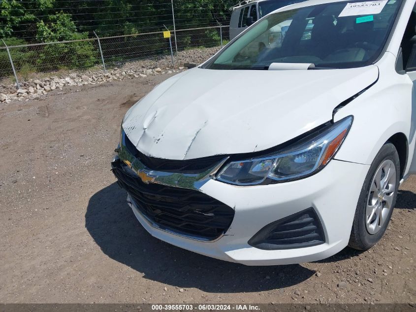 2019 Chevrolet Cruze Cvt (Fleet Orders Only) VIN: 1G1BJ5SM6K7103557 Lot: 39555703