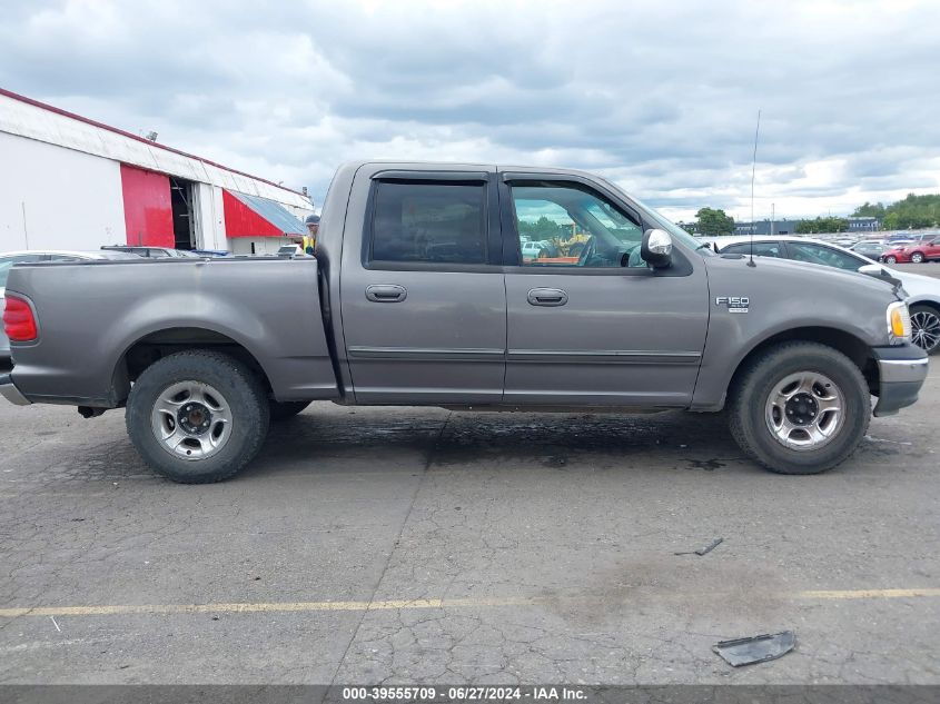 2002 Ford F-150 Lariat/Xlt VIN: 1FTRW07L42KC67963 Lot: 39555709