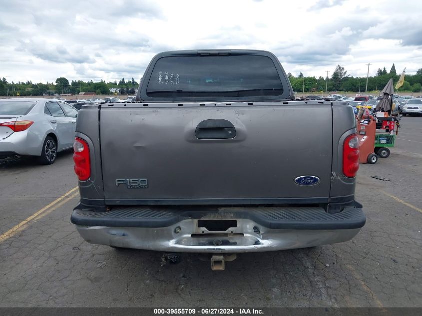 2002 Ford F-150 Lariat/Xlt VIN: 1FTRW07L42KC67963 Lot: 39555709