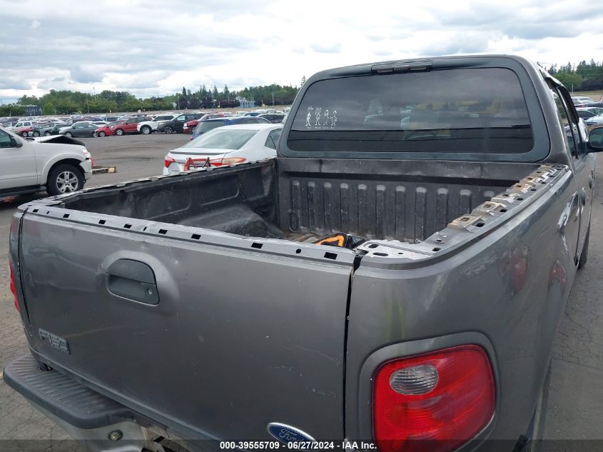 2002 Ford F-150 Lariat/Xlt VIN: 1FTRW07L42KC67963 Lot: 39555709