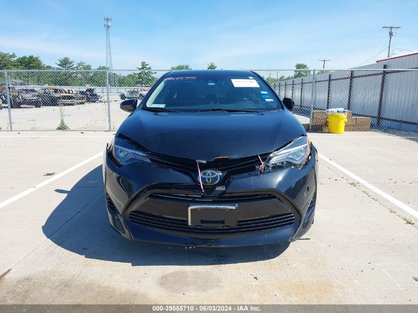 2018 Toyota Corolla Le VIN: 5YFBURHE3JP747679 Lot: 39555710