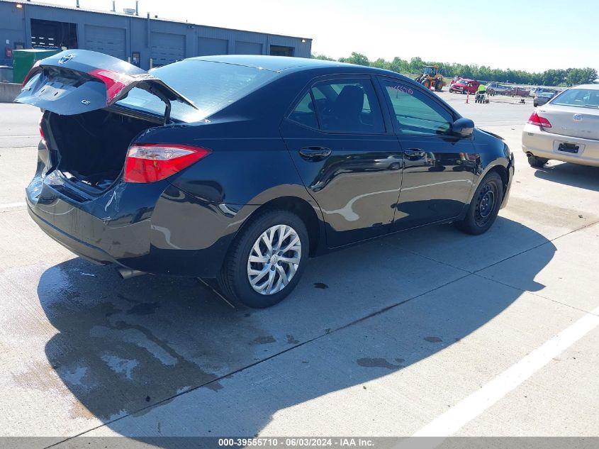 2018 Toyota Corolla Le VIN: 5YFBURHE3JP747679 Lot: 39555710