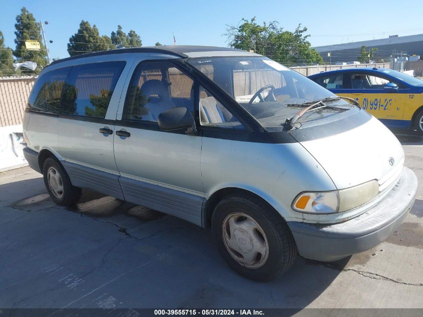 1991 Toyota Previa Le VIN: JT3AC12R1M0044886 Lot: 39555715