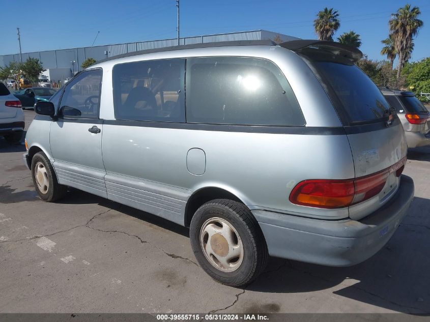 1991 Toyota Previa Le VIN: JT3AC12R1M0044886 Lot: 39555715