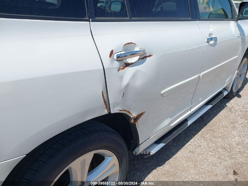 2008 Toyota Highlander Limited VIN: JTEES42A082084362 Lot: 39555722