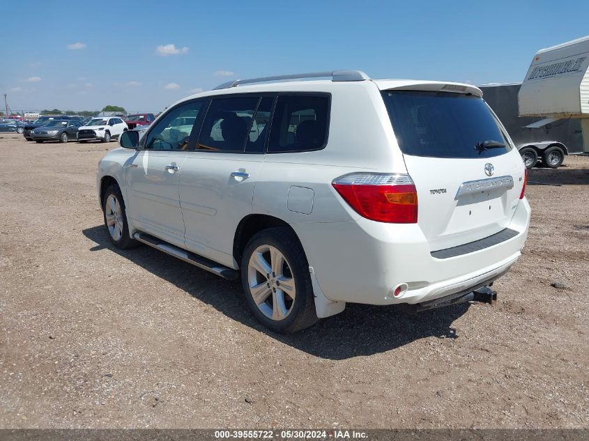 2008 Toyota Highlander Limited VIN: JTEES42A082084362 Lot: 39555722