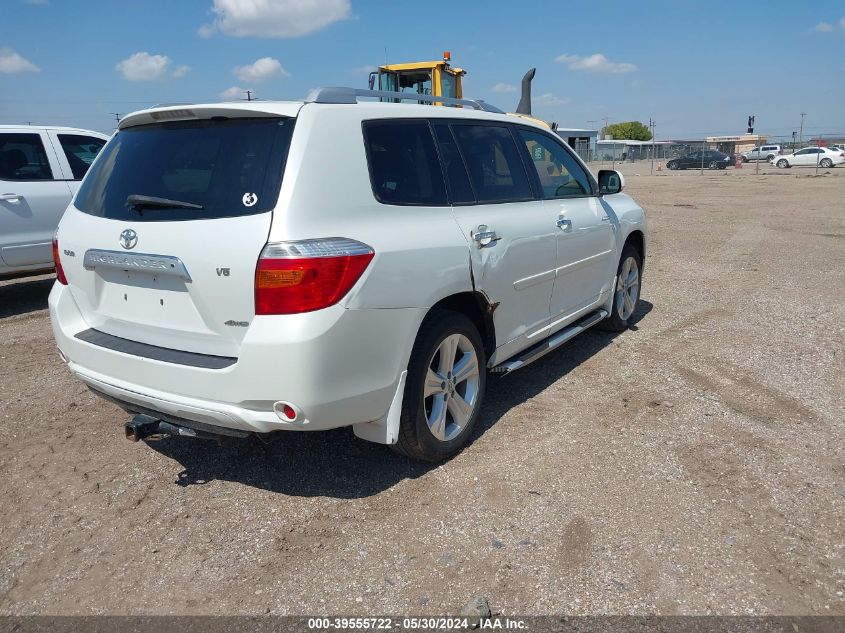 2008 Toyota Highlander Limited VIN: JTEES42A082084362 Lot: 39555722