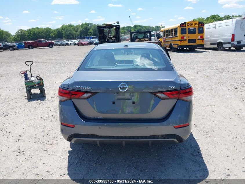 2022 Nissan Sentra Sv Xtronic Cvt VIN: 3N1AB8CV0NY244722 Lot: 39555730