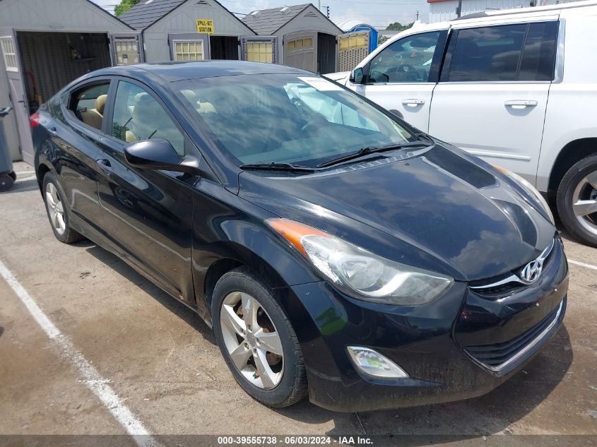 2012 Hyundai Elantra Gls VIN: 5NPDH4AE2CH095406 Lot: 39555738