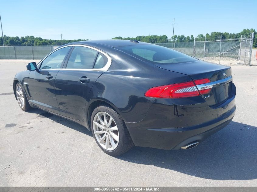 2012 Jaguar Xf VIN: SAJWA0FB4CLS41466 Lot: 39555742