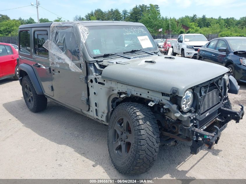 2018 Jeep Wrangler Unlimited Sport S 4X4 VIN: 1C4HJXDN9JW206785 Lot: 39555751