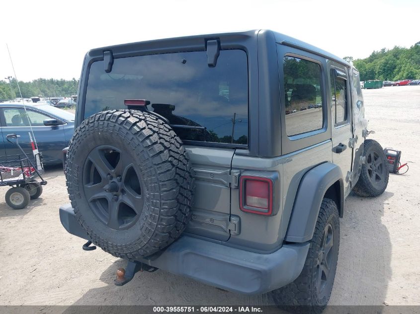 2018 Jeep Wrangler Unlimited Sport S 4X4 VIN: 1C4HJXDN9JW206785 Lot: 39555751