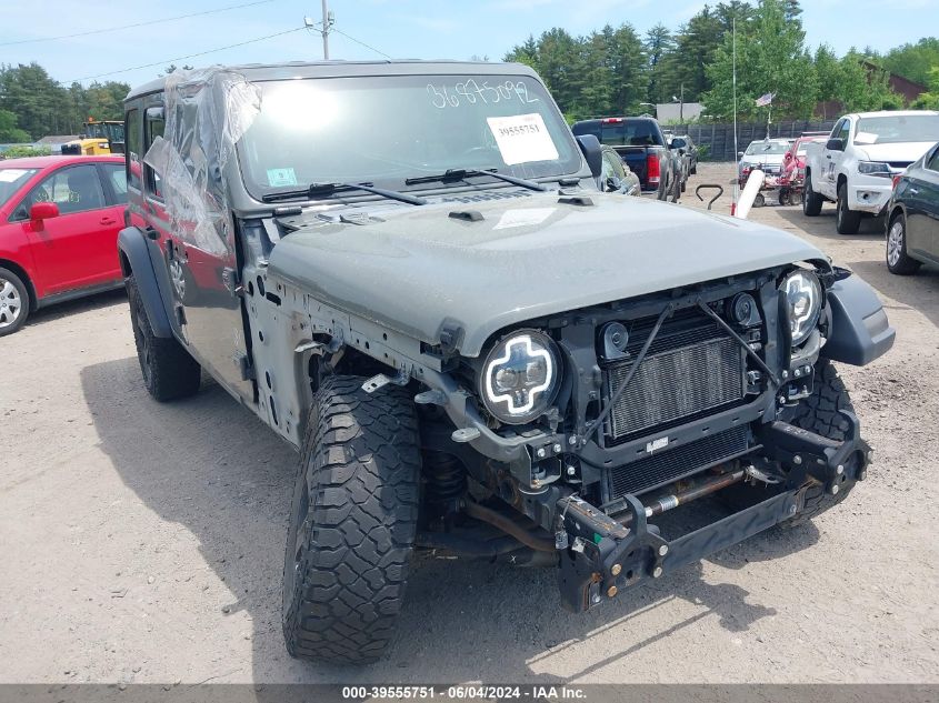 2018 Jeep Wrangler Unlimited Sport S 4X4 VIN: 1C4HJXDN9JW206785 Lot: 39555751