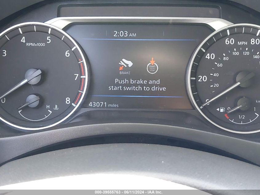 2021 Nissan Altima Sr Fwd VIN: 1N4BL4CV0MN384357 Lot: 39555763